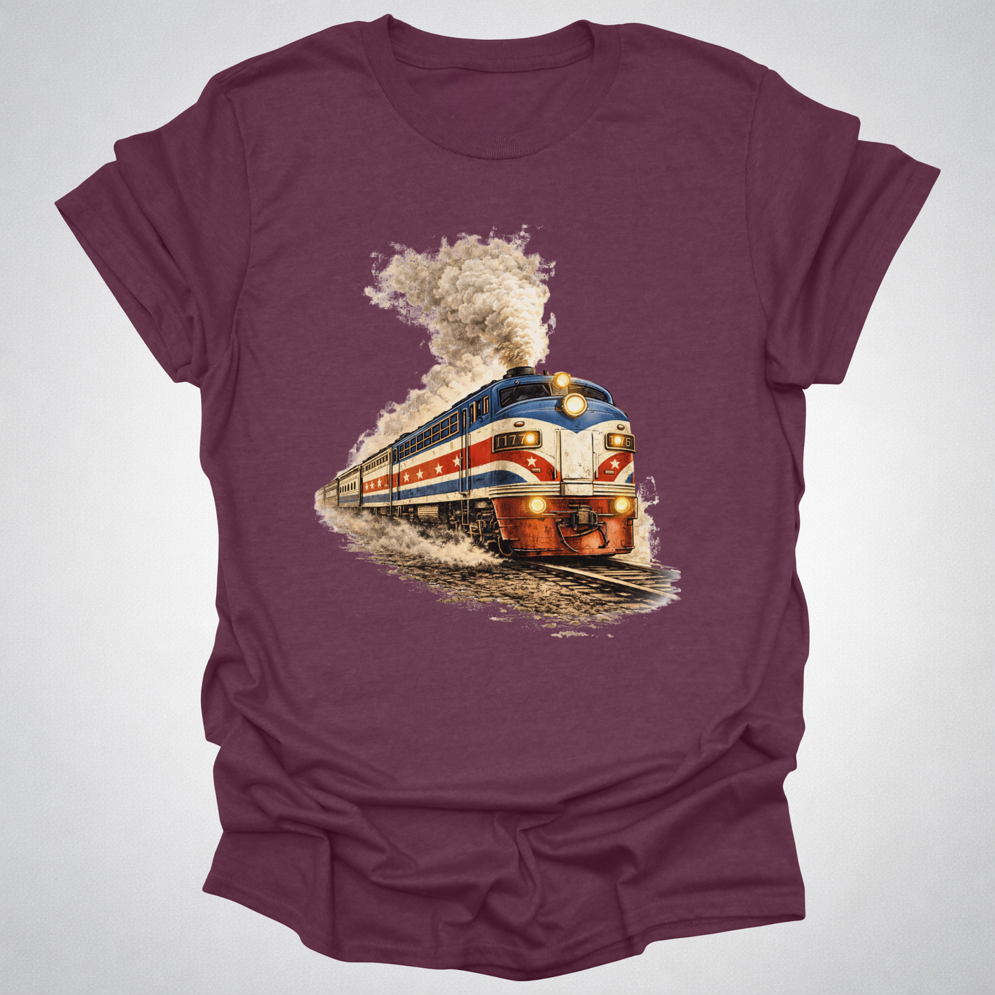Spirit of 1776 Diesel Train T-Shirt | Patriotic Railfan Tee