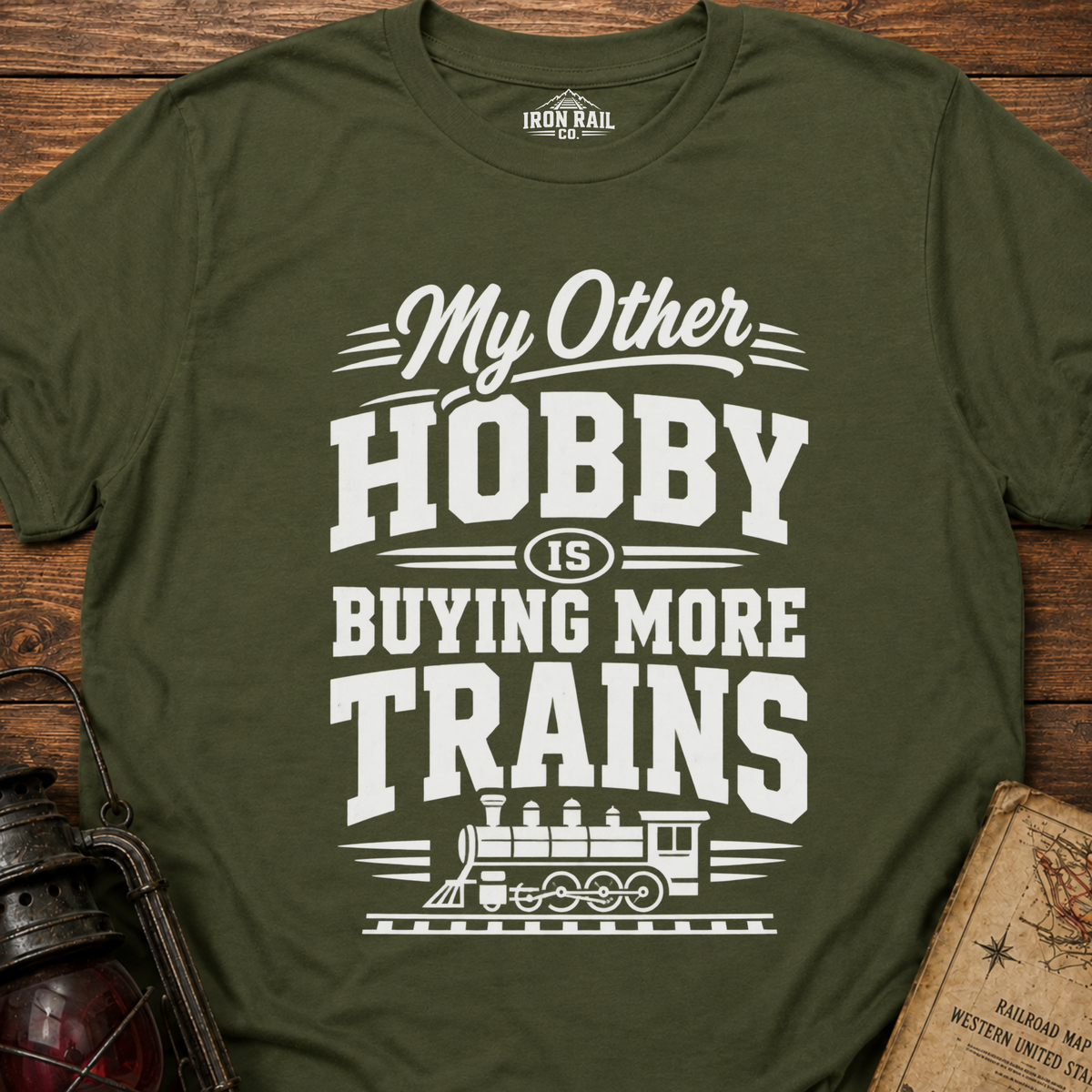 My Other Hobby Is Buying More Trains T-Shirt