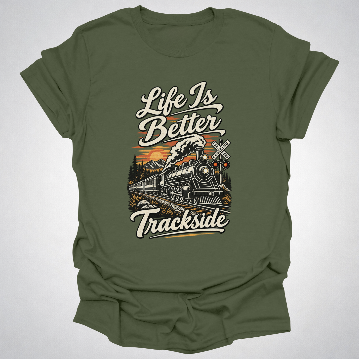 Life Is Better Trackside T-Shirt