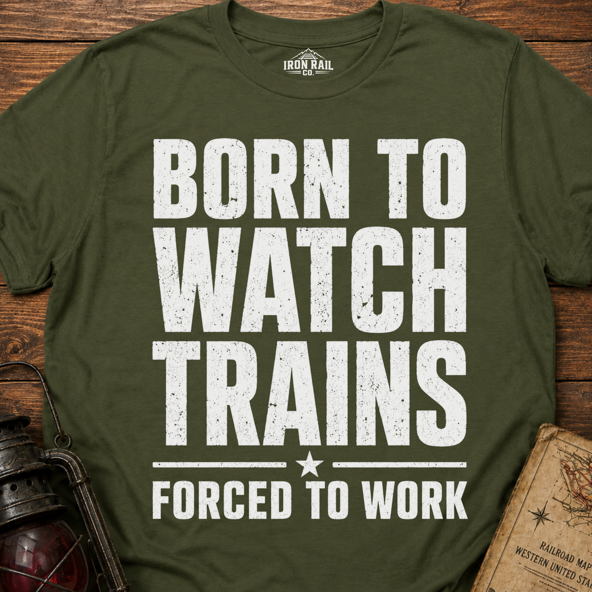 Born to Watch Trains T-Shirt