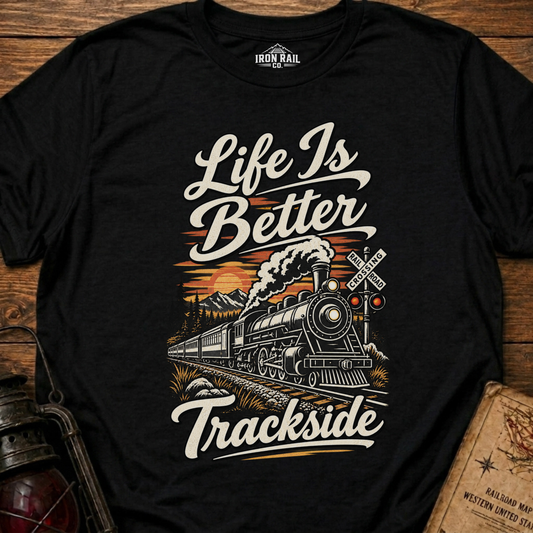 Life Is Better Trackside T-Shirt