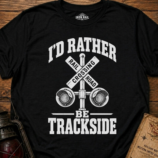 I’d Rather Be Trackside T-Shirt