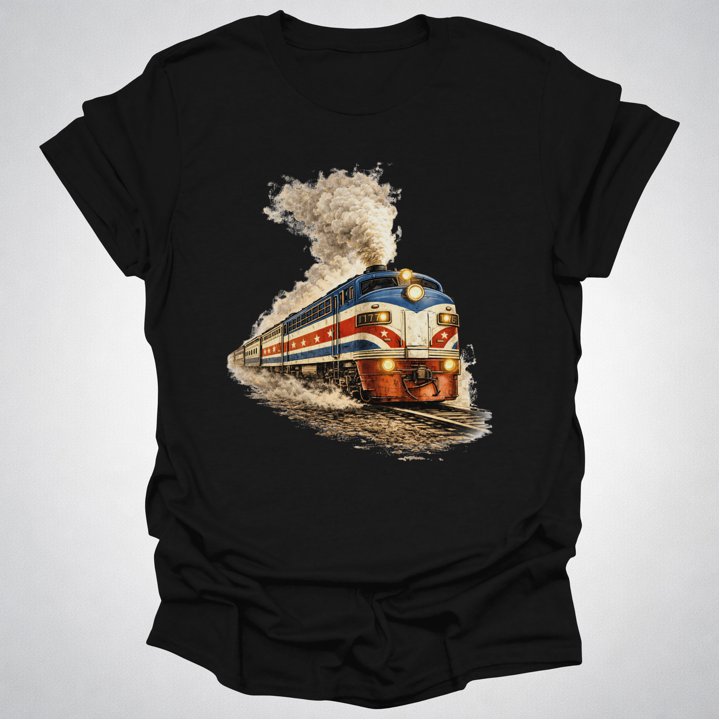Spirit of 1776 Diesel Train T-Shirt | Patriotic Railfan Tee