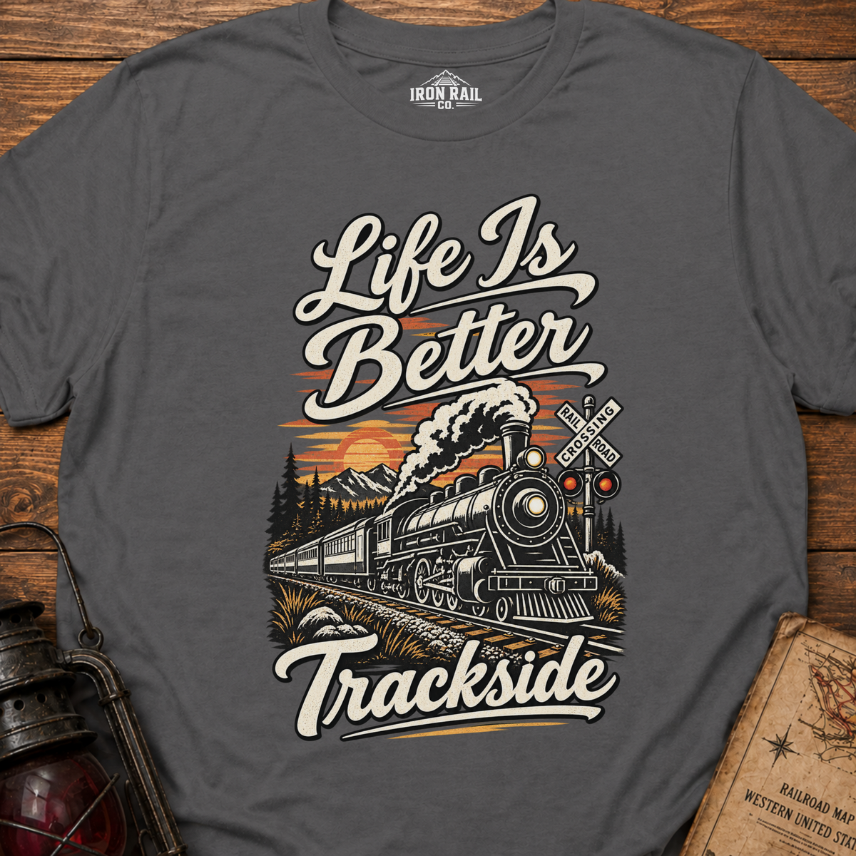 Life Is Better Trackside T-Shirt