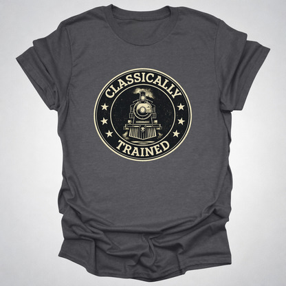 Classically Trained – Vintage Train Lover T-Shirt