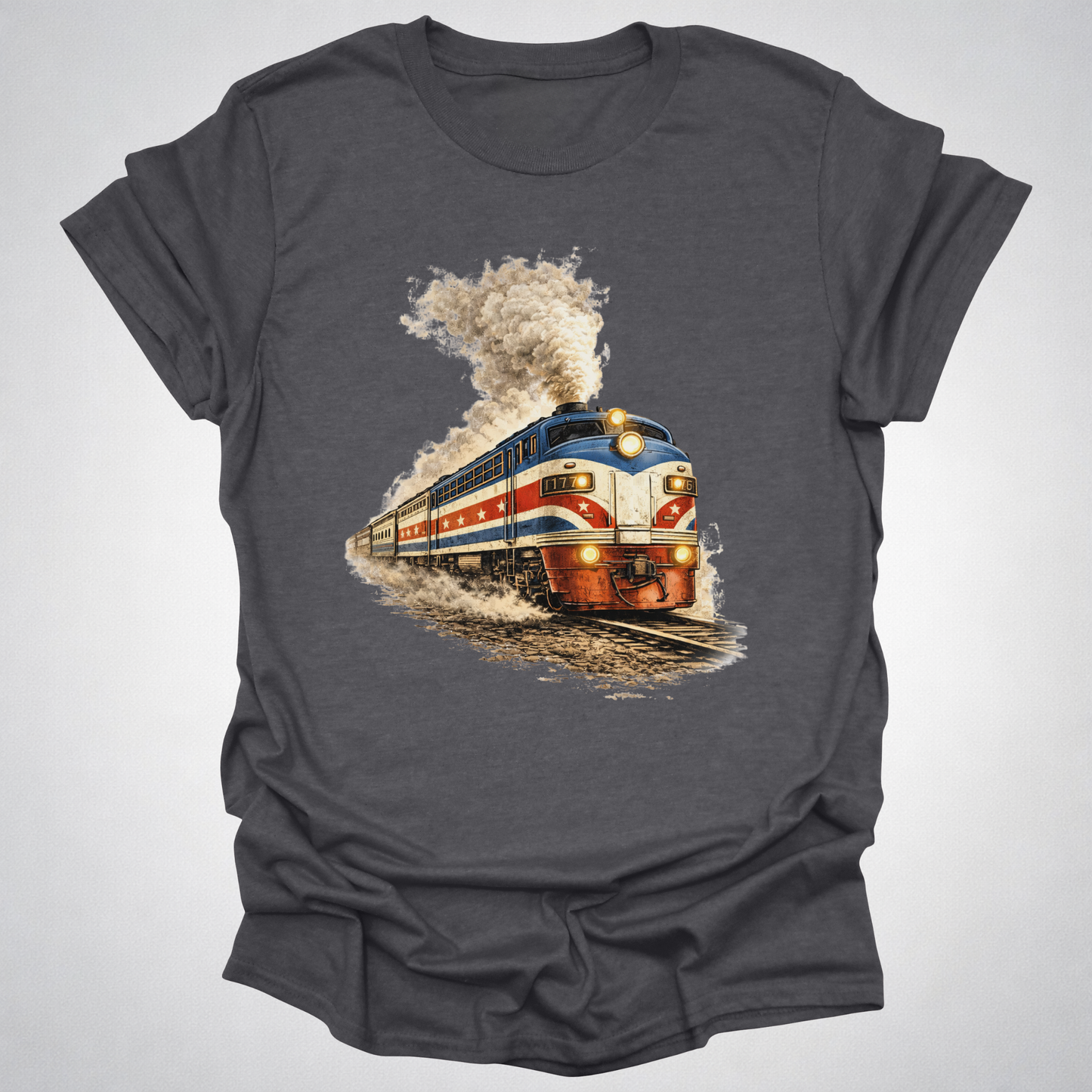 Spirit of 1776 Diesel Train T-Shirt | Patriotic Railfan Tee