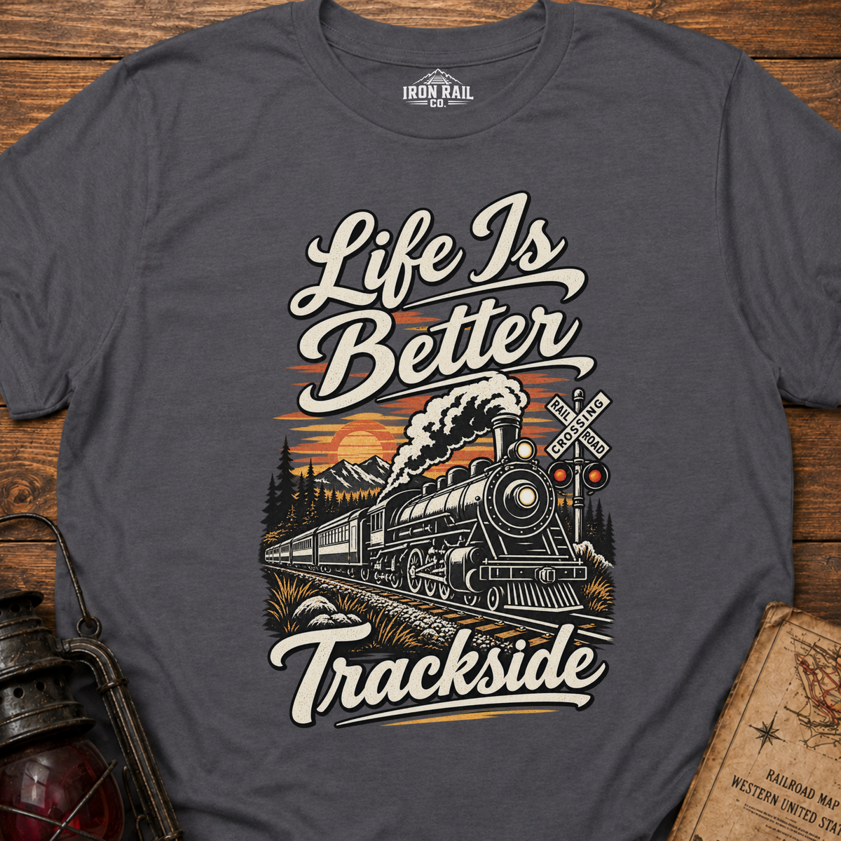 Life Is Better Trackside T-Shirt