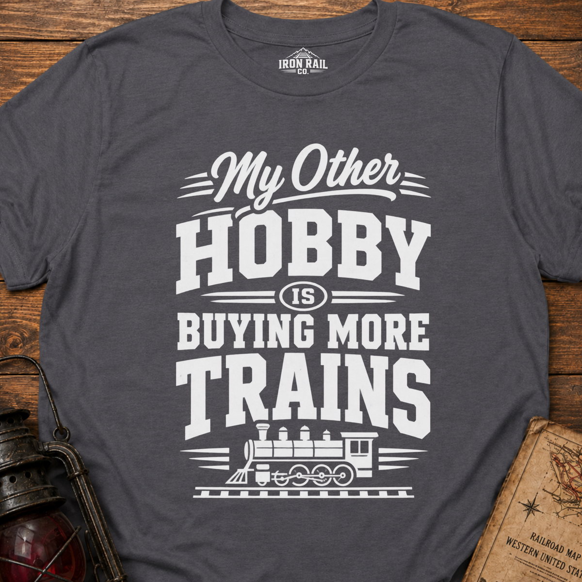 My Other Hobby Is Buying More Trains T-Shirt