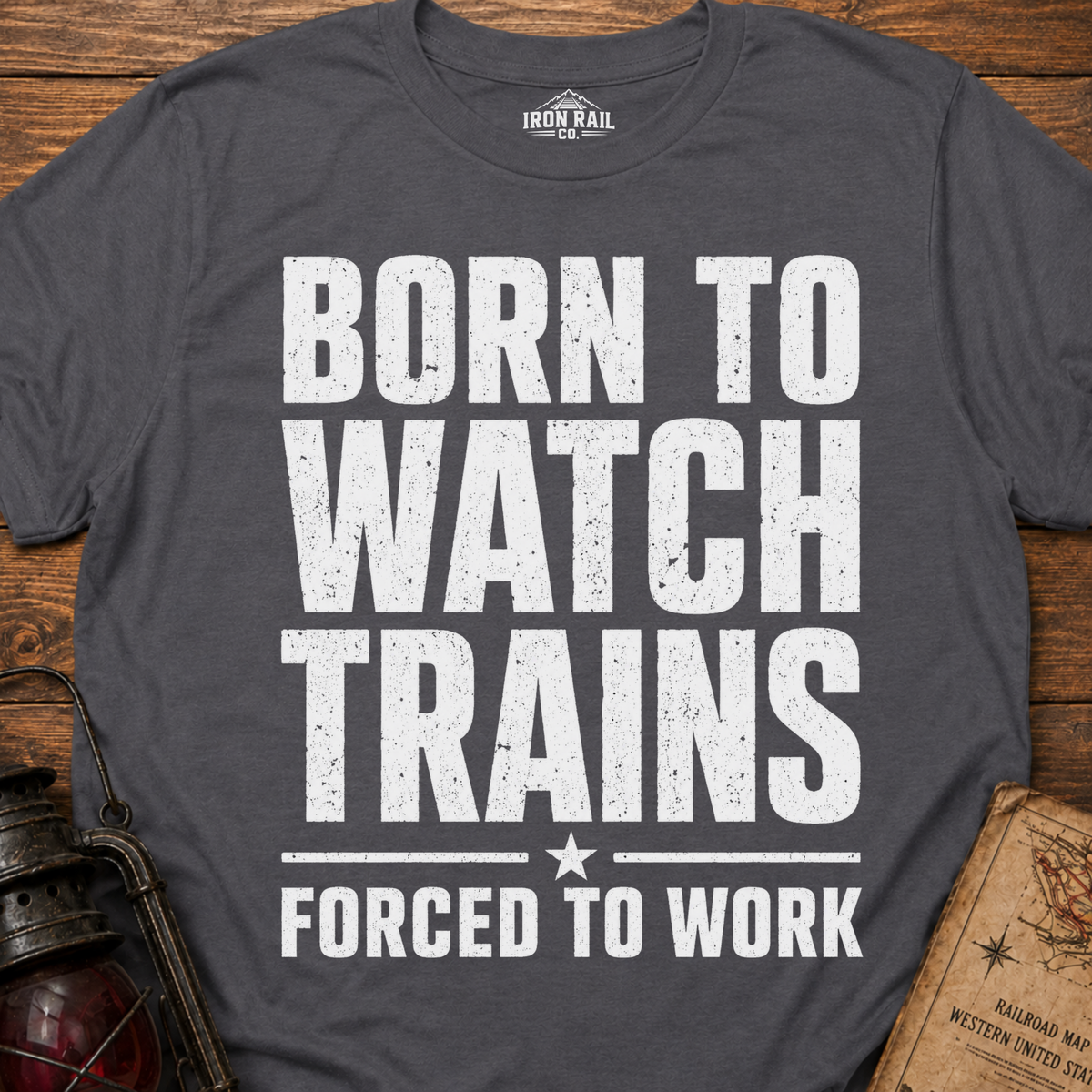 Born to Watch Trains T-Shirt