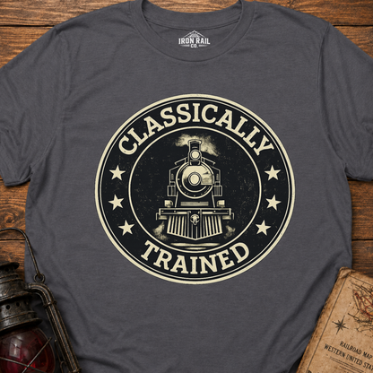 Classically Trained – Vintage Train Lover T-Shirt