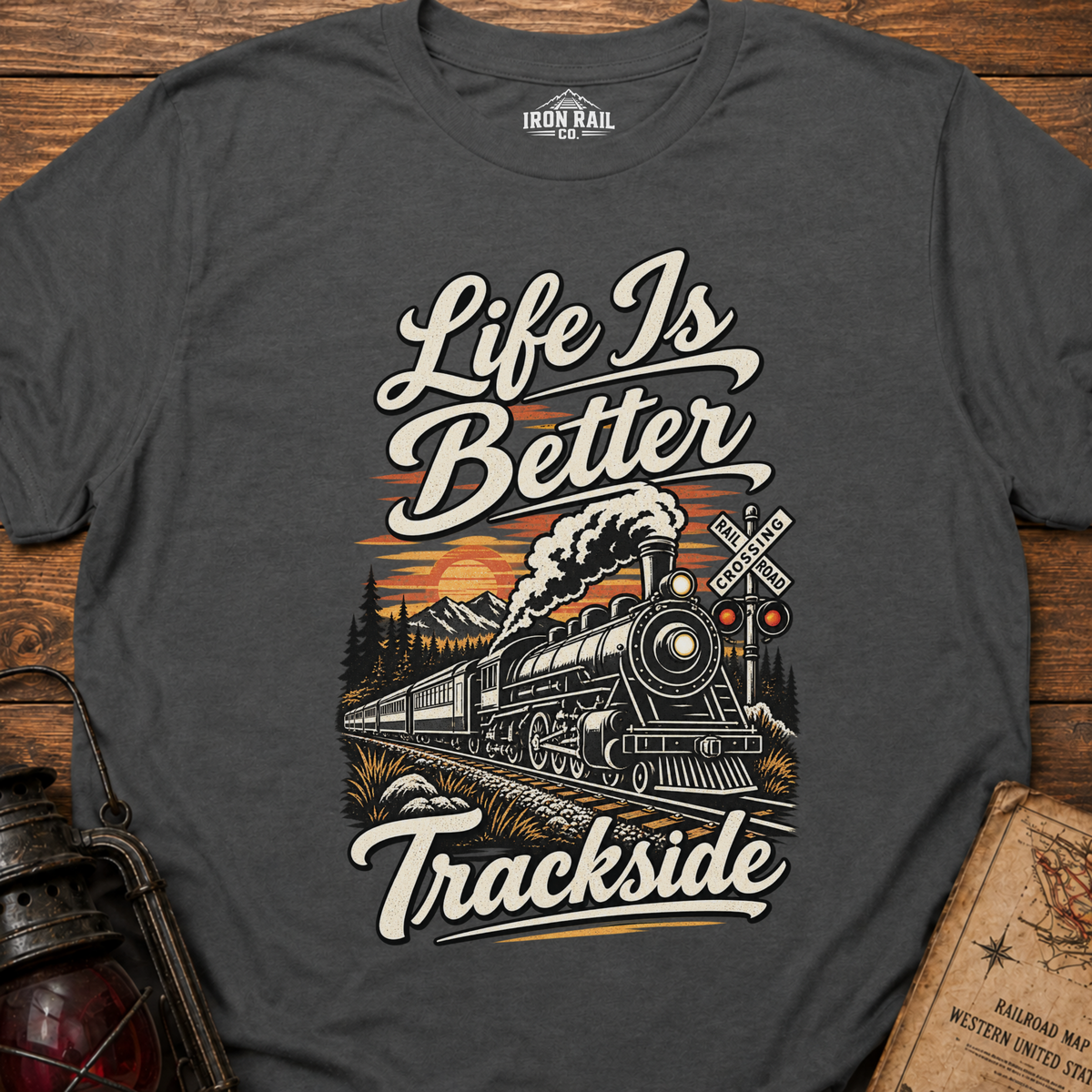 Life Is Better Trackside T-Shirt