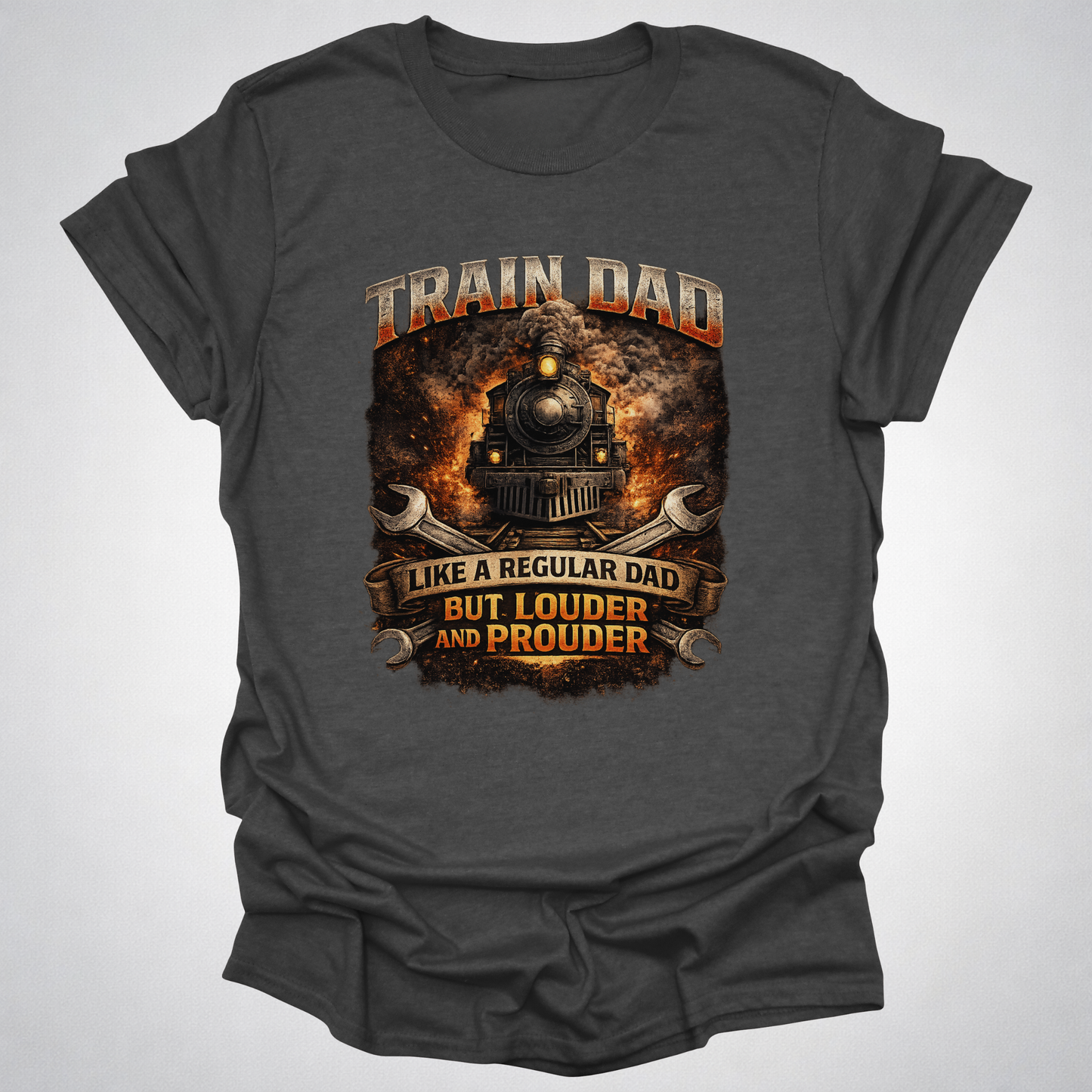 Train Dad – Like a Regular Dad but Cooler and Prouder