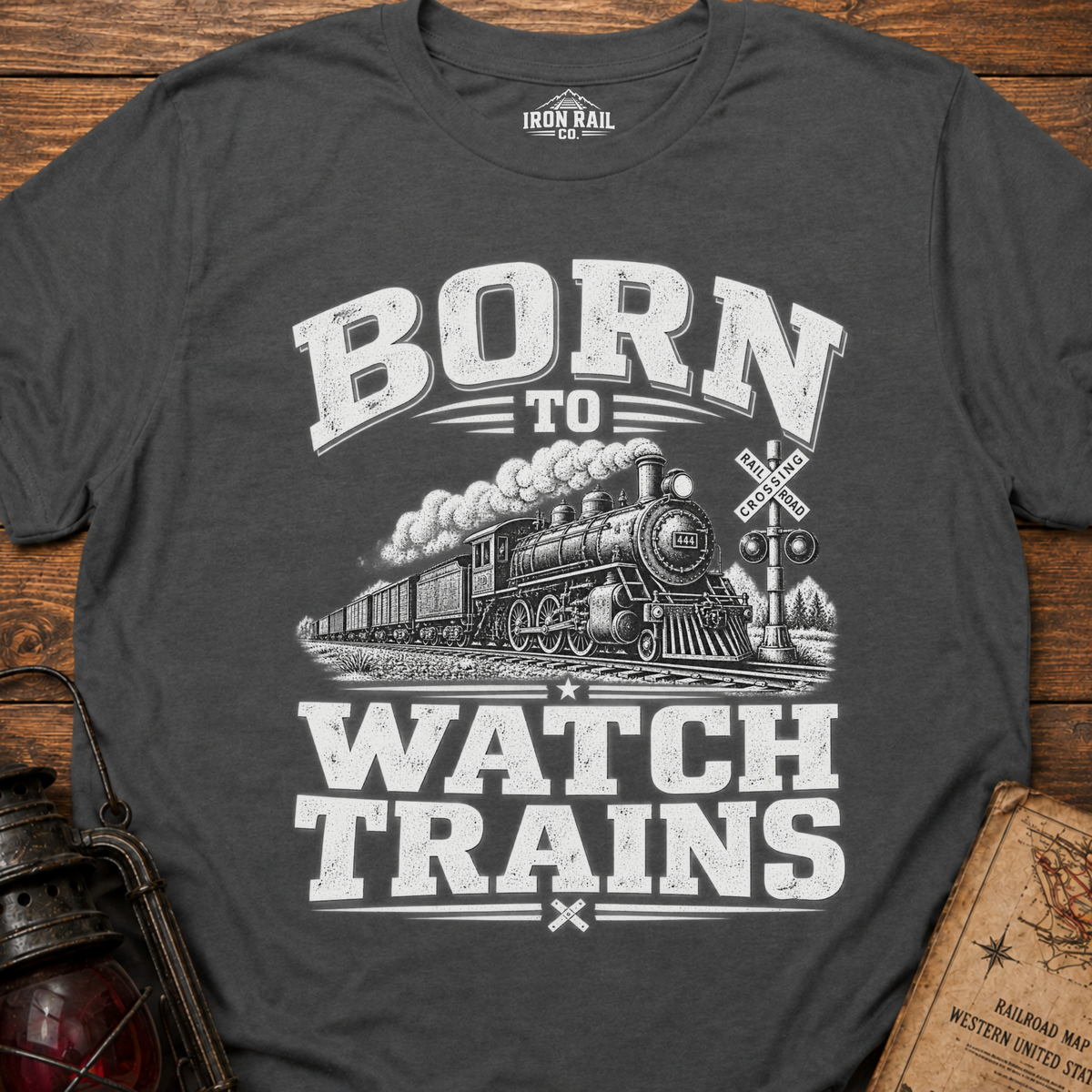 Born to Watch Trains T-Shirt
