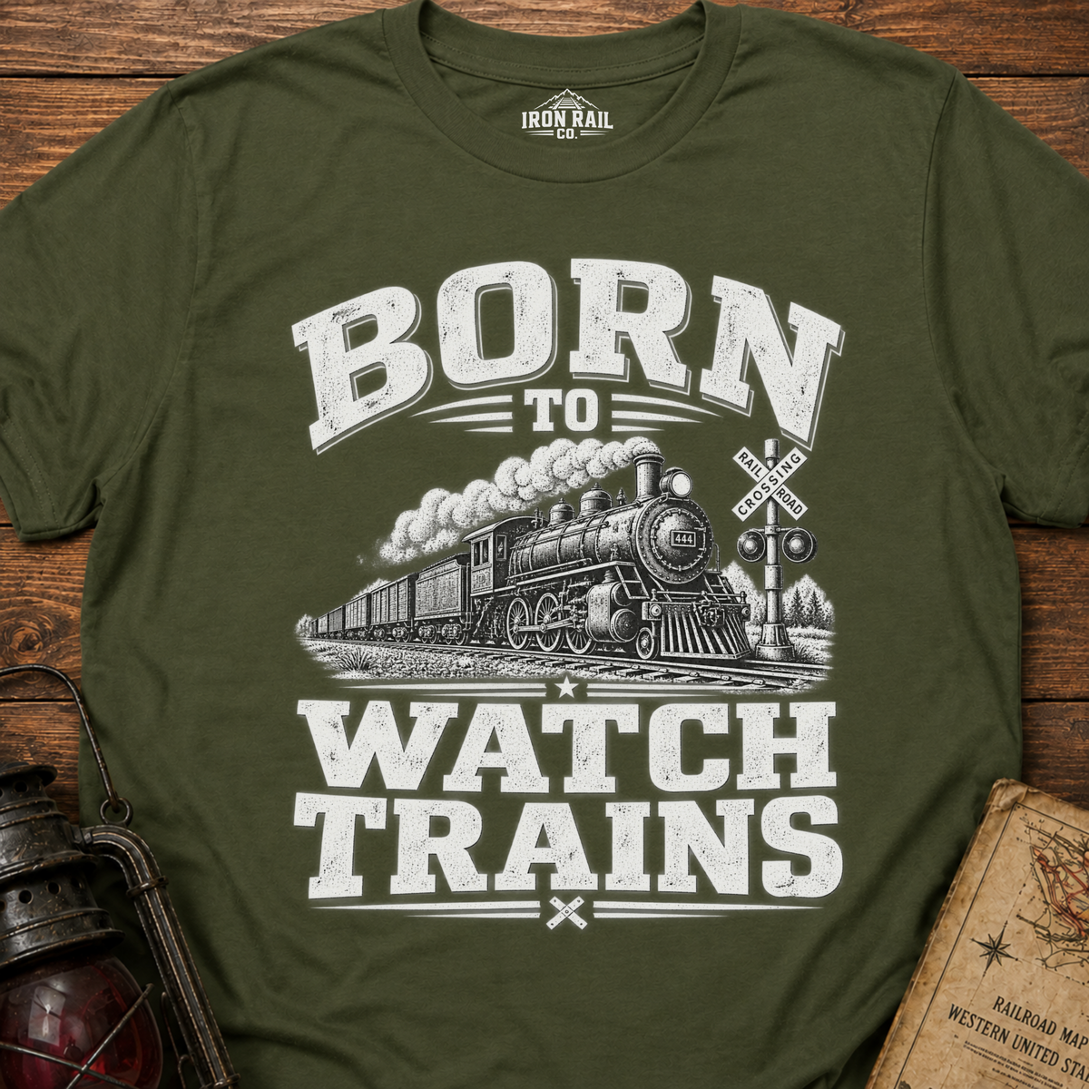 Born to Watch Trains T-Shirt