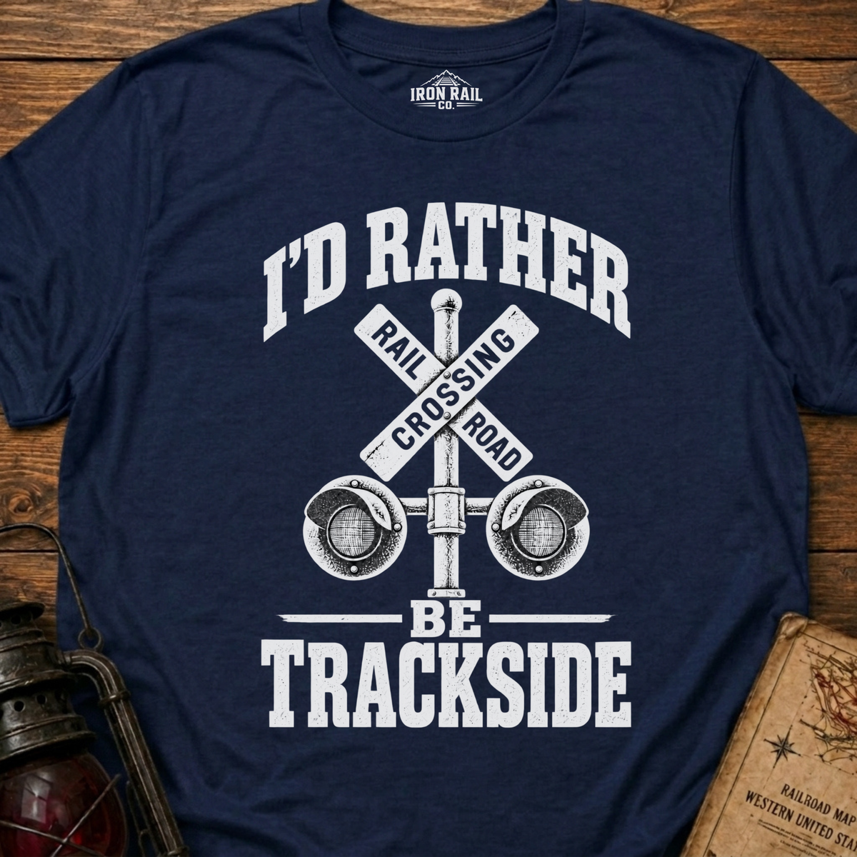 I’d Rather Be Trackside T-Shirt