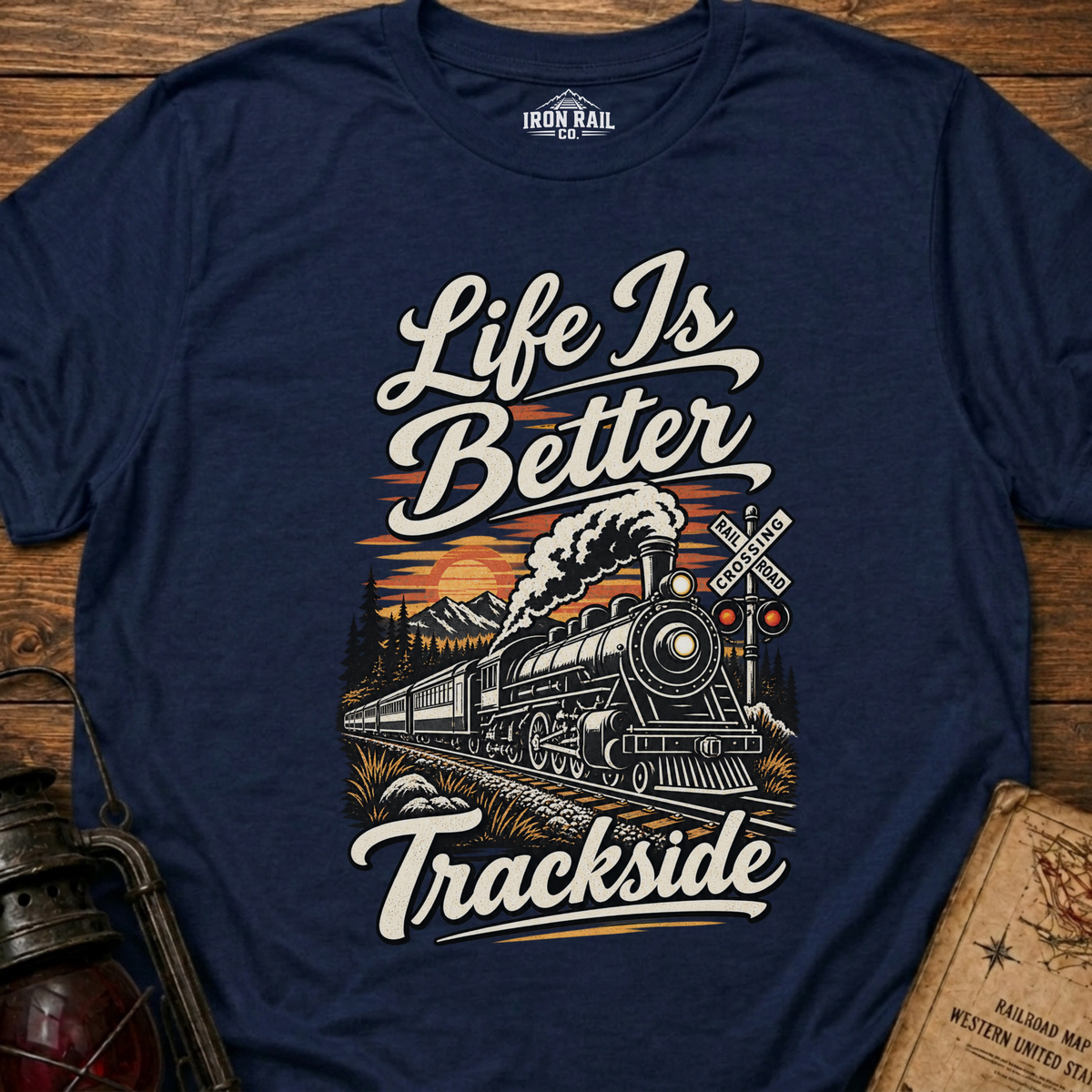 Life Is Better Trackside T-Shirt