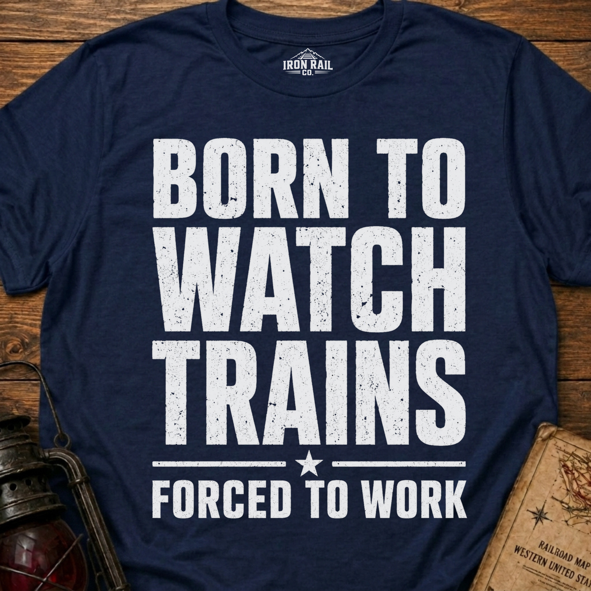 Born to Watch Trains T-Shirt
