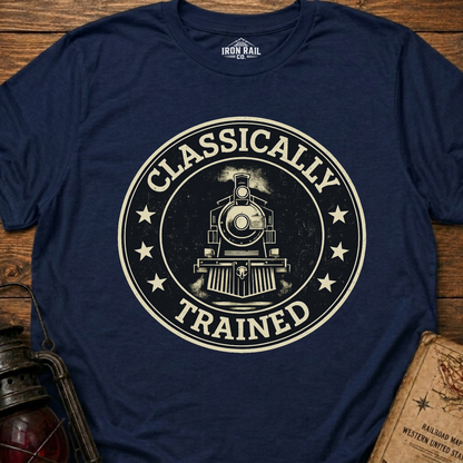 Classically Trained – Vintage Train Lover T-Shirt