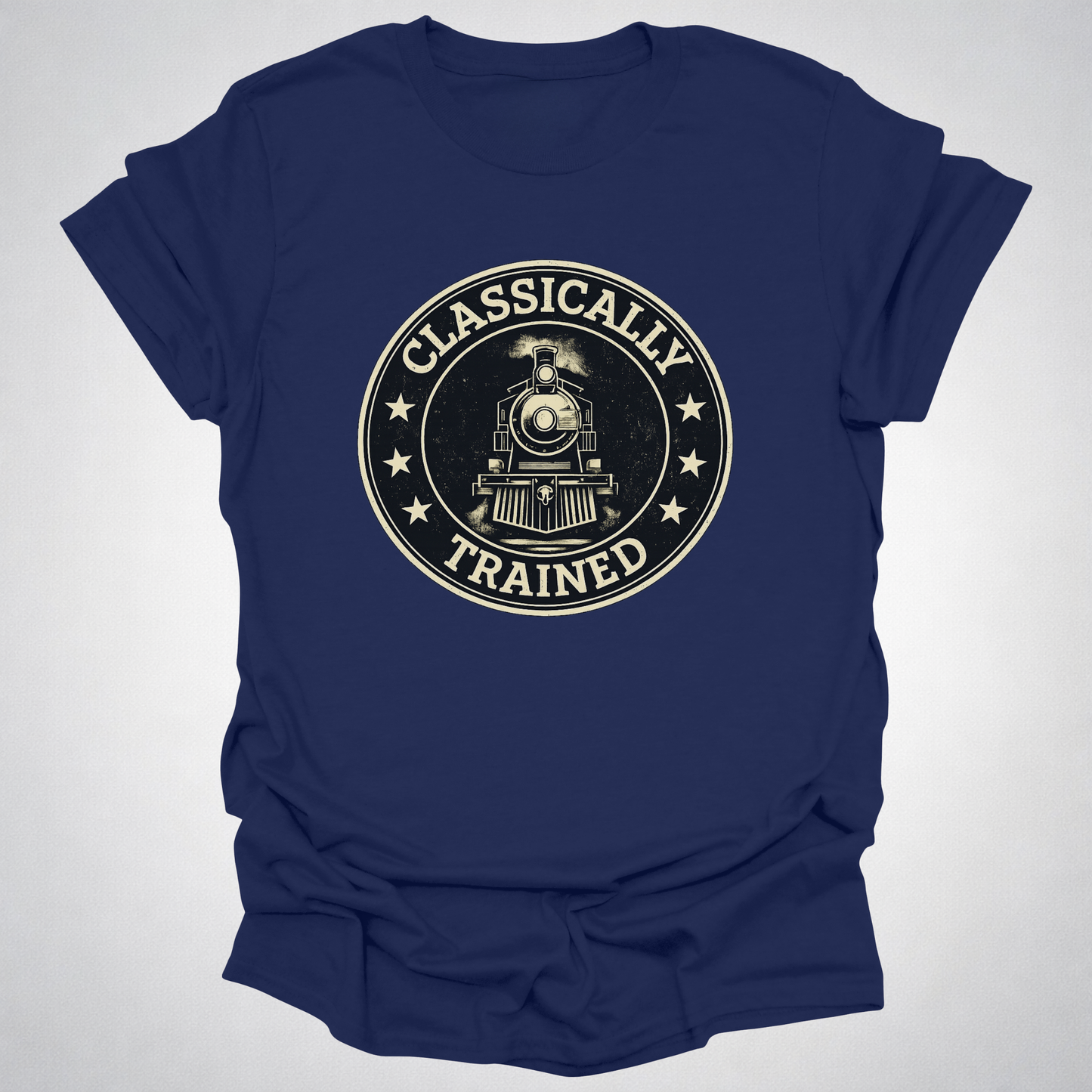 Classically Trained – Vintage Train Lover T-Shirt