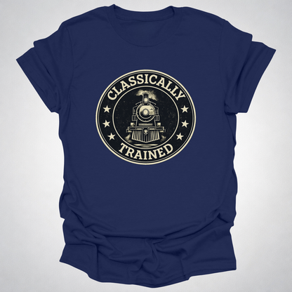 Classically Trained – Vintage Train Lover T-Shirt