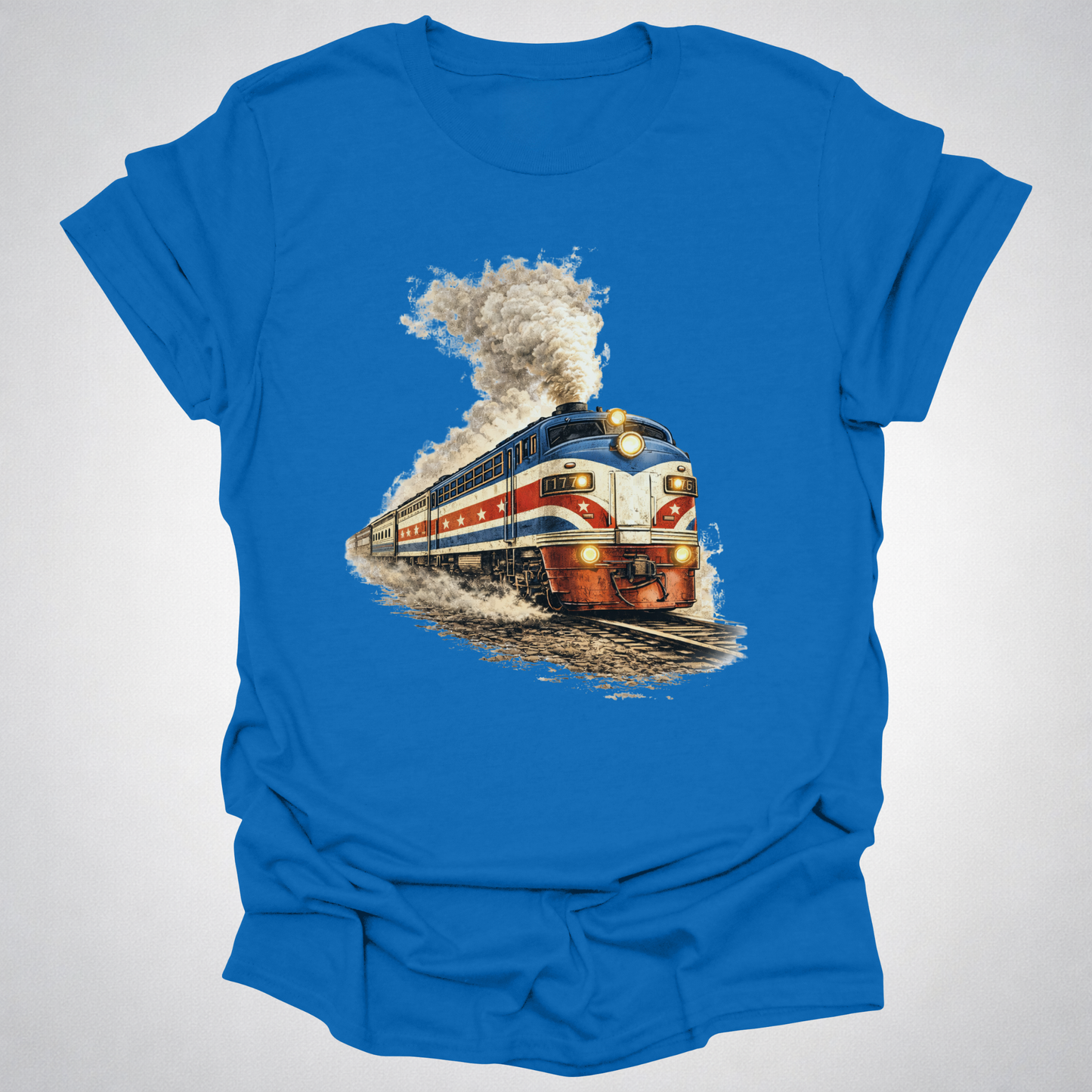 Spirit of 1776 Diesel Train T-Shirt | Patriotic Railfan Tee