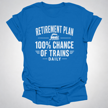 Retirement Plan Train T-Shirt