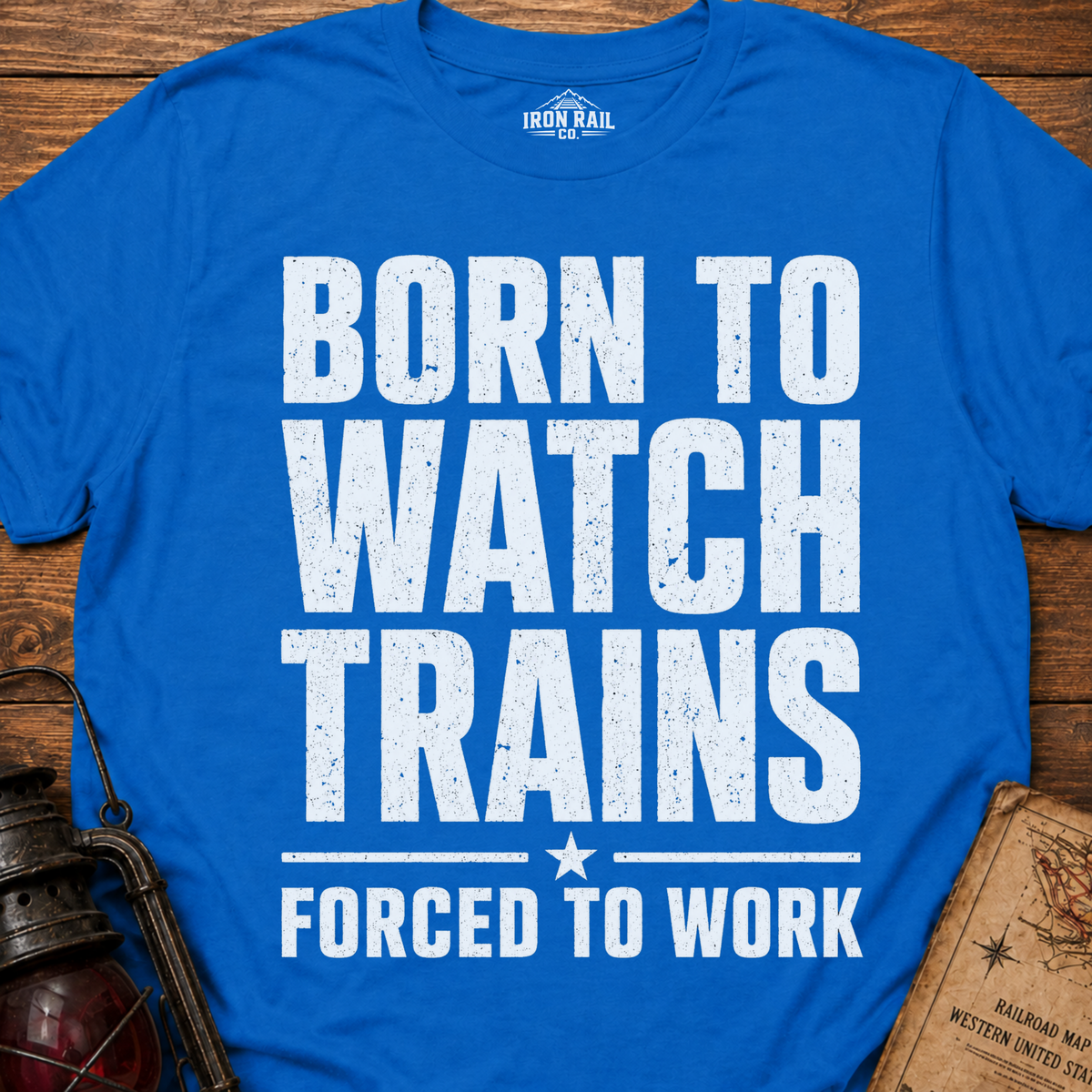 Born to Watch Trains T-Shirt