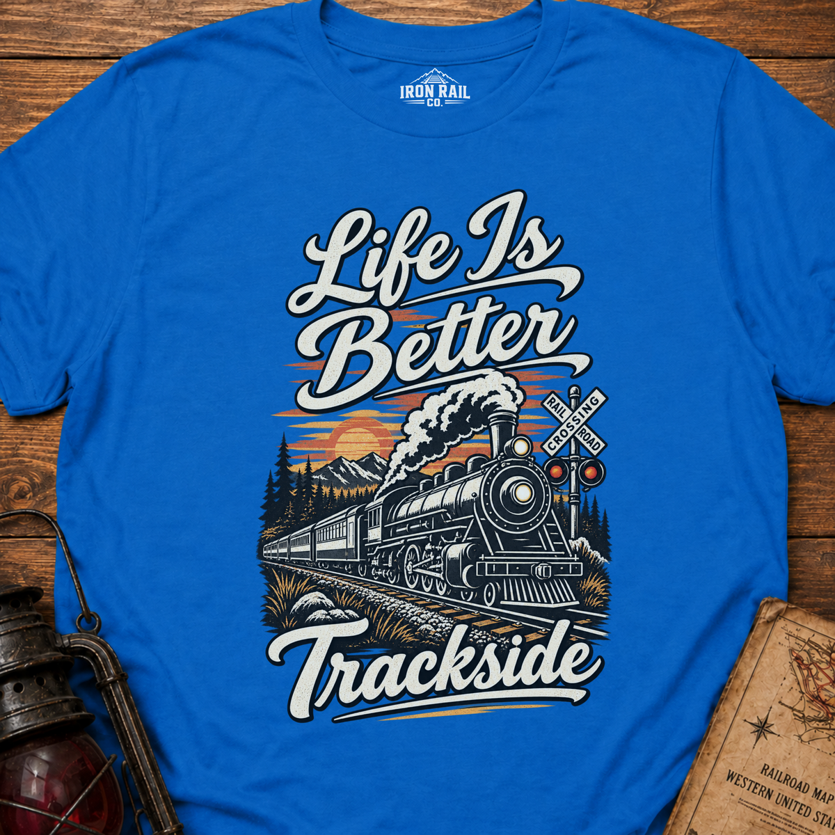 Life Is Better Trackside T-Shirt