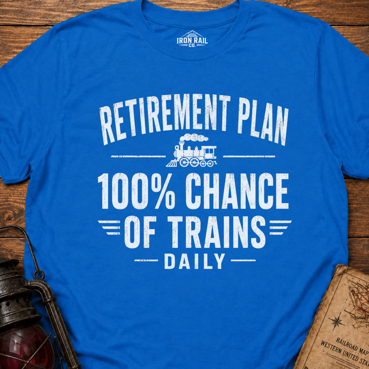 Retirement Plan Train T-Shirt